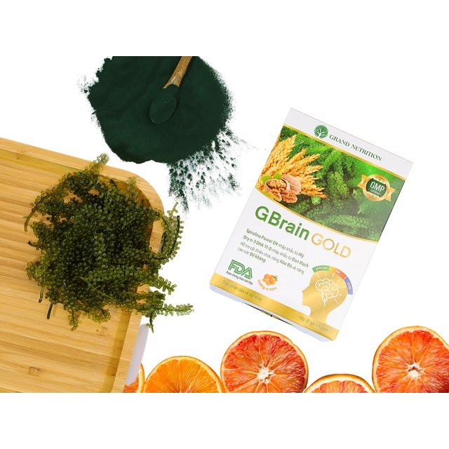 Cốm trí não gbrain gold hộp 30gói