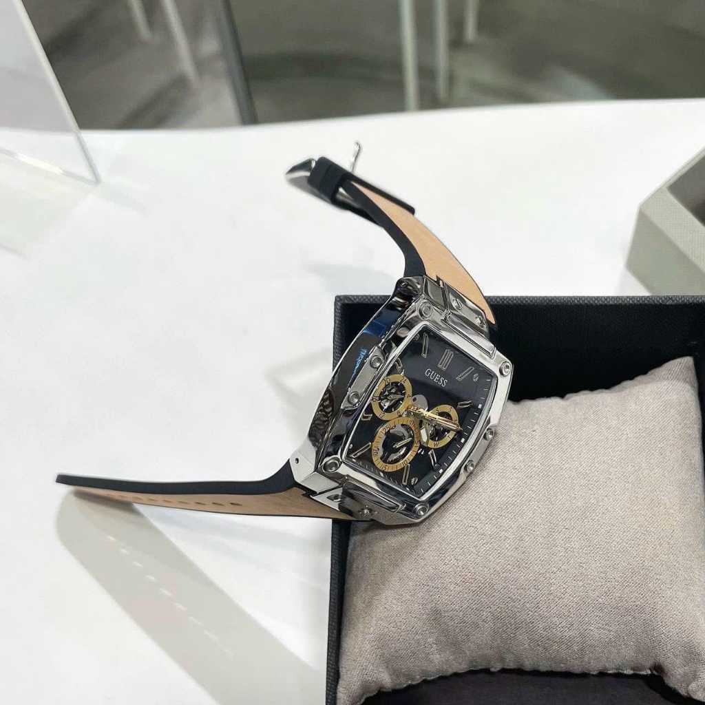 Đồng Hồ Nam Guess GW0202G3 Dây Da 43x51mm