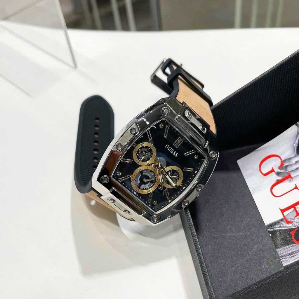 Đồng Hồ Nam Guess GW0202G3 Dây Da 43x51mm