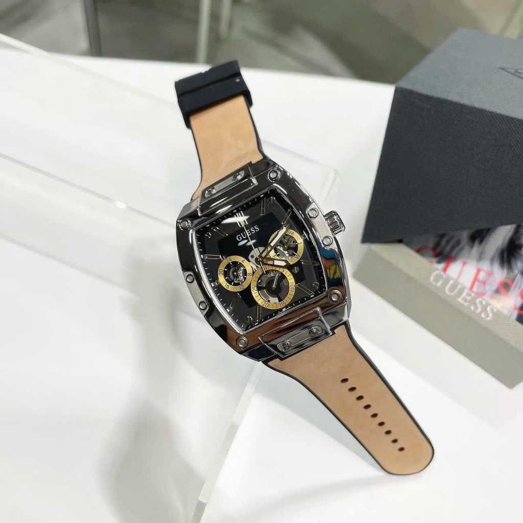 Đồng Hồ Nam Guess GW0202G3 Dây Da 43x51mm