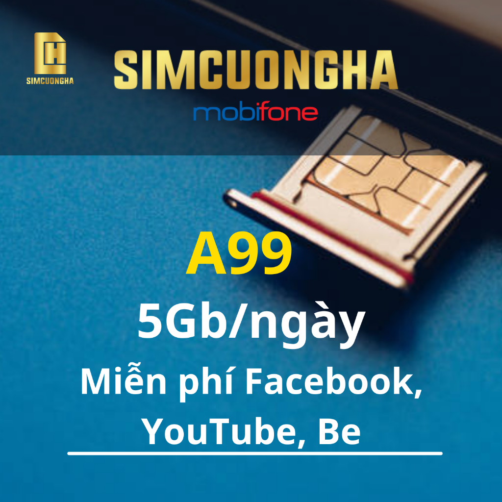 Sim tỷ gb A99, dùng mạng không giới hạn, kèm nghe gọi nội mạng và ngoại mạng miễn phí - SIMCUONGHA