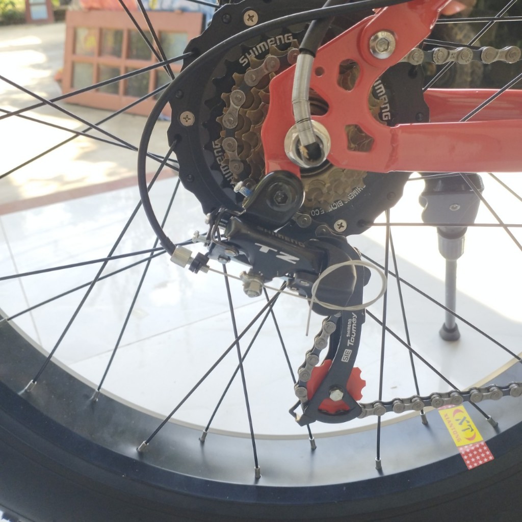 Xe đạp bánh béo trợ lực điện FK