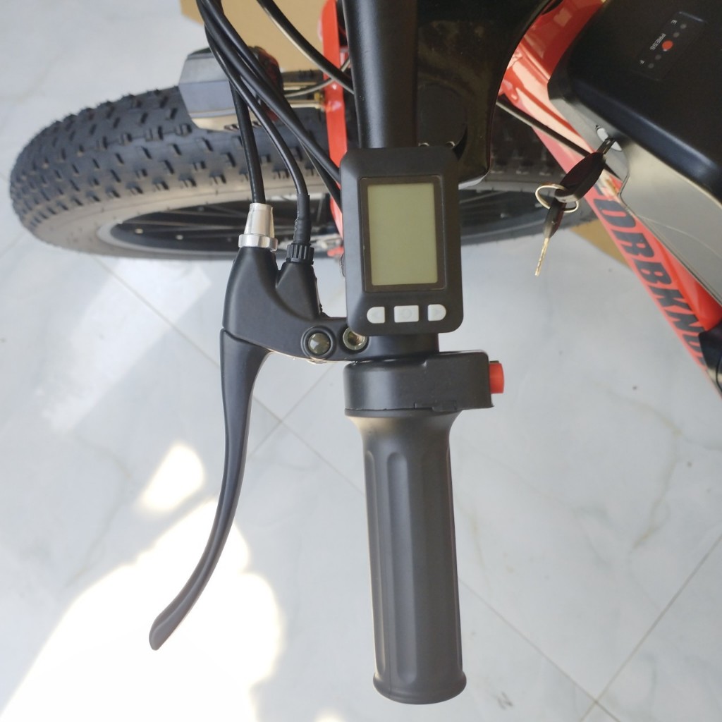 Xe đạp bánh béo trợ lực điện FK