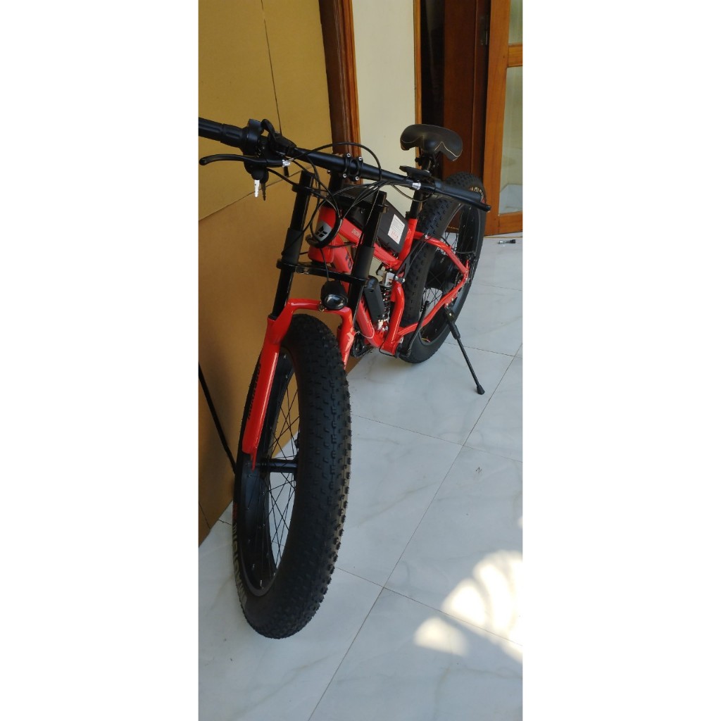 Xe đạp bánh béo trợ lực điện FK