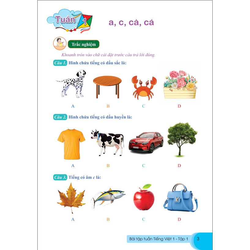 Sách - Bài Tập Tuần Tiếng Việt Lớp 1 - Biên Soạn Theo Chương Trình GDPT Mới - Cánh Diều - ndbooks