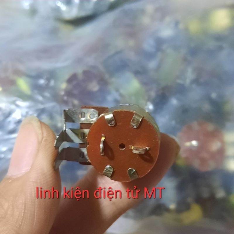 Combo 10 Biến trở công tắc 500K đài loan