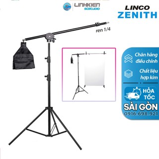 Bộ kit Chân Linco 8806 2m1, tay treo sb ngang đầu ren 1/4 có túi cân bằng