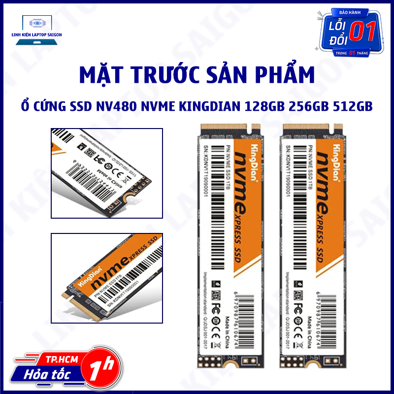 SSD 128GB 256GB 512G Ổ cứng NVME NV480 256GB 128GB 512GB SSD NV480 NVME Kingdian 512GB 256GB 128GB