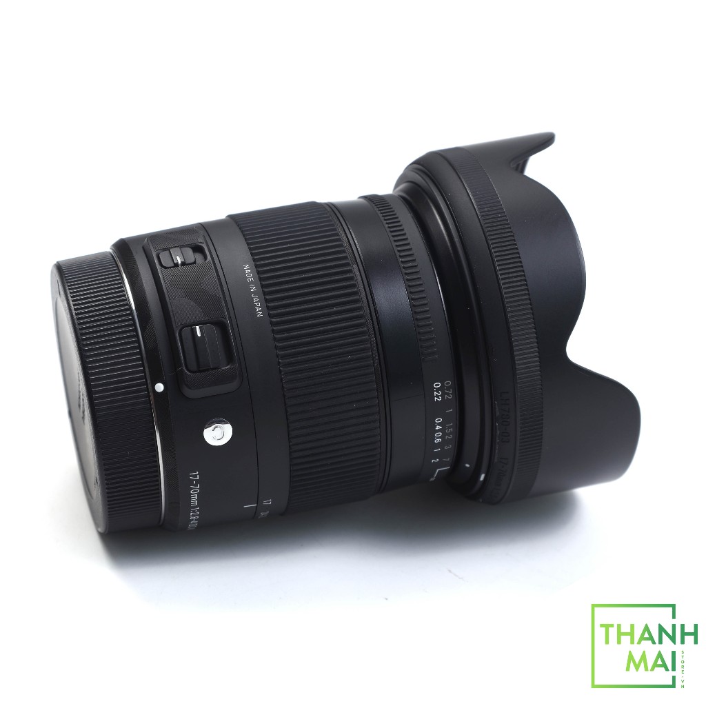 Ống Kính Sigma 17-70mm F/2.8-4 DC For Canon
