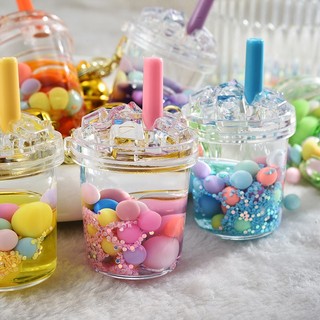 Móc khóa ly trà sữa nhiều màu sắc chứa chât lỏng ,Móc chìa khóa móc treo balo mẫu mới nhất