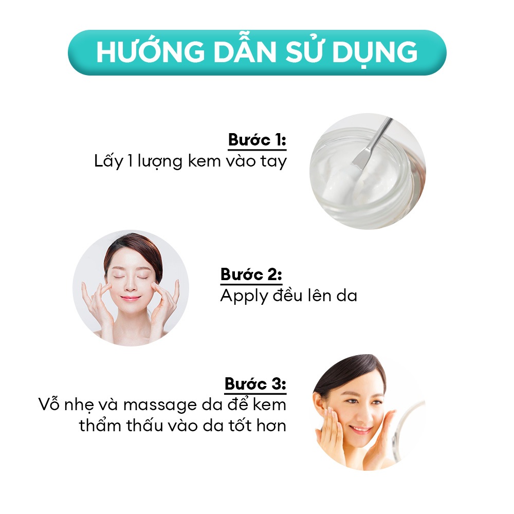 Kem Dưỡng Trắng Da Chuyên Sâu, Ngừa Thâm Nám Vacure:treat Mela Shining Cream 60g