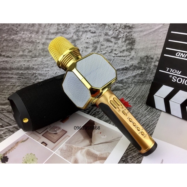 Mic Karaoke Bluetooth - GONA - Micro Sd10 Cầm Tay / Micro Bluetooth