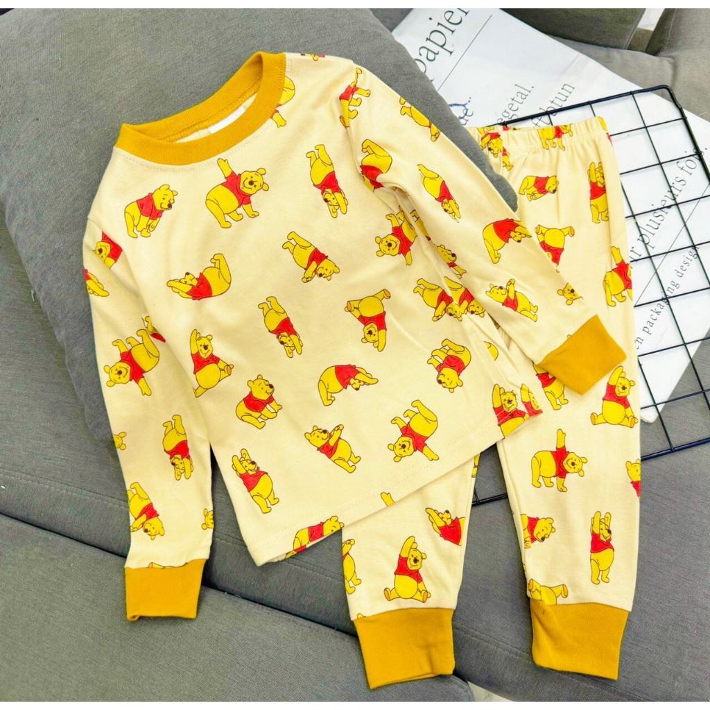 Đồ Bộ Bé Trai 9-22 Kg Set Quần Áo Dài Trẻ Em Cho Bé 1-6 Tuổi Mặc Nhà Làm Đồ Ngủ Borip In Hình Hot Trend Homie Kids