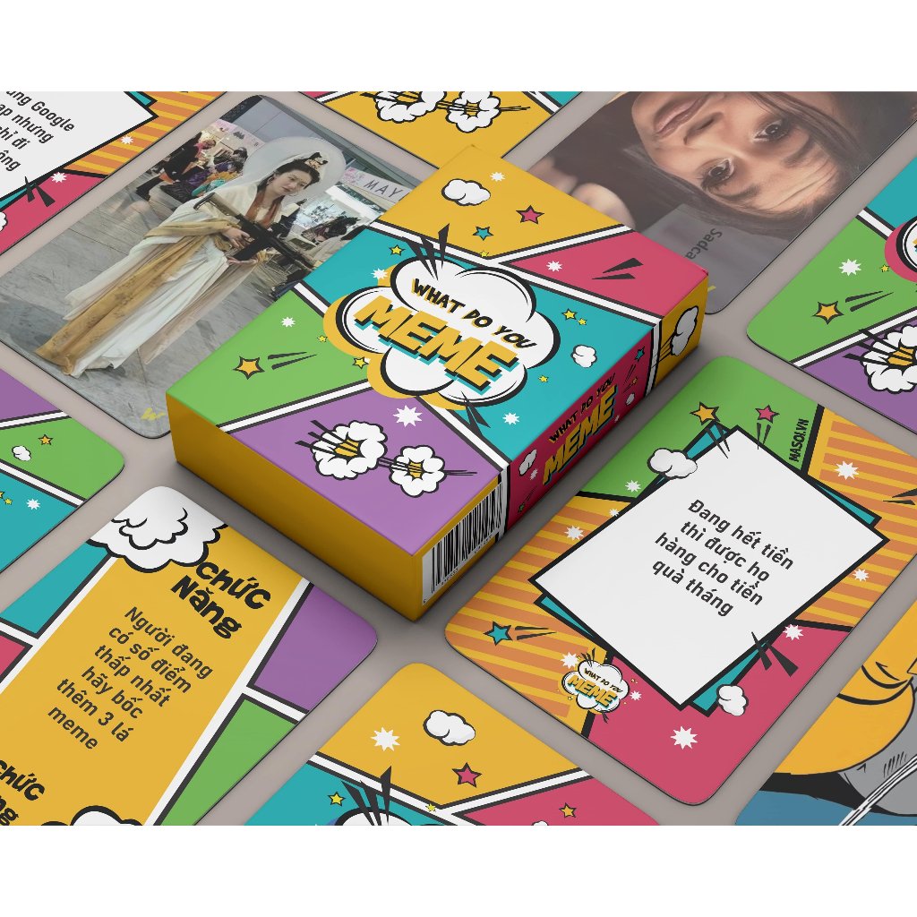 Sản Phẩm Sỉ- Bộ Bài MeMe 3 giá từ 17k/bộ