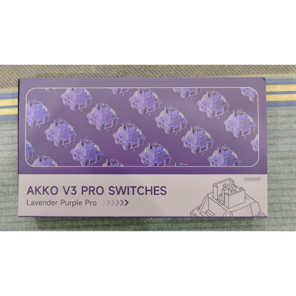 Switch phím cơ AKKO V3 Lavender Purple Pro