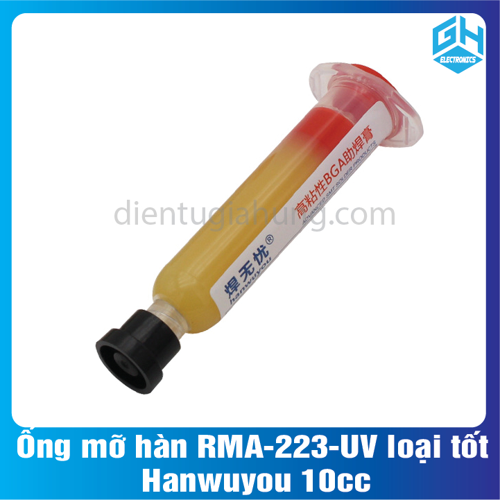 [hcm]1Ống mỡ hàn RMA-223-UV loại tốt Hanwuyou 10cc