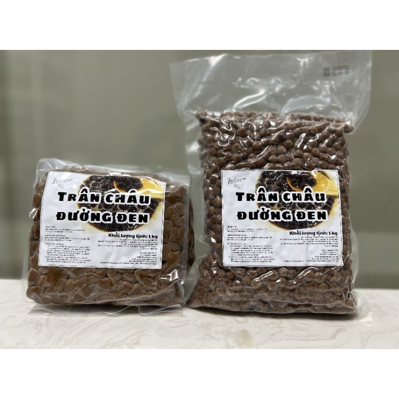 Trân châu đường đen viên và vuông(2kg)