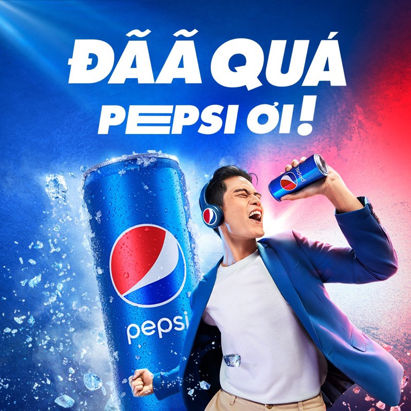 Thùng 24 lon Pepsi - 320ml/ lon - mẫu Tết 2024