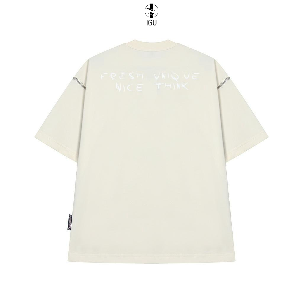 Áo Thun Tay Lỡ Unisex Local Brand FUNT STUFFED SHARK -BE WARMGREY,Áo Phông Nam Nữ Chất Cotton Phong Cách Hàn Quốc.