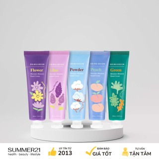 Kem dưỡng tay bring green moisture moment hand cream 30ml