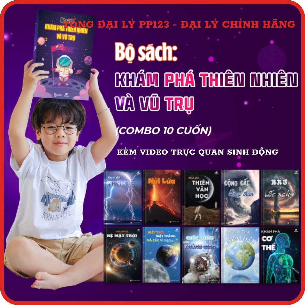 Bộ khoa học-Khám phá thiên nhiên & vũ trụ