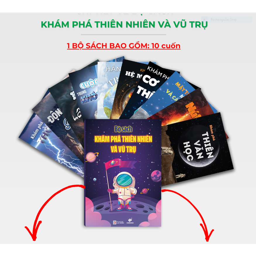 Bộ khoa học-Khám phá thiên nhiên & vũ trụ
