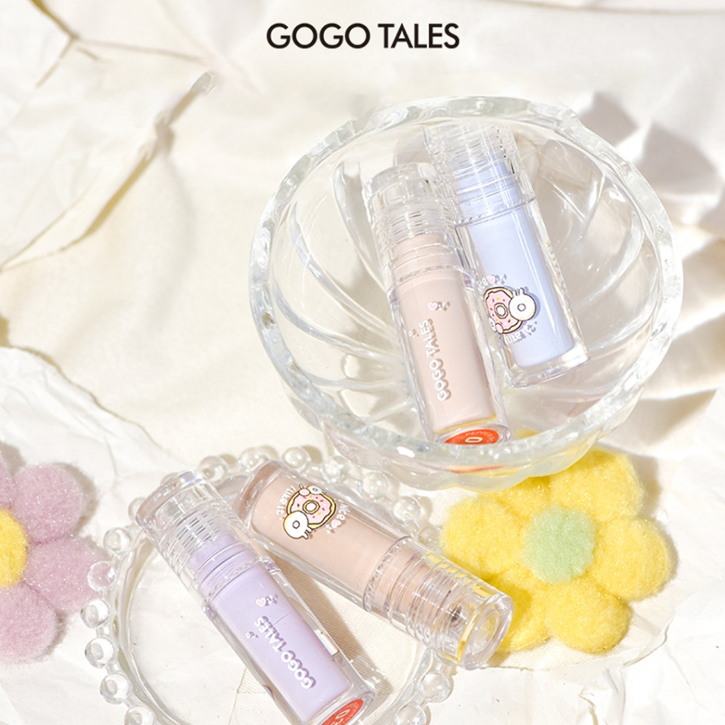 Kem Che Khuyết Điểm Triệt Sắc GOGO TALES Che khuyết điểm highlight và bắt sáng GT406