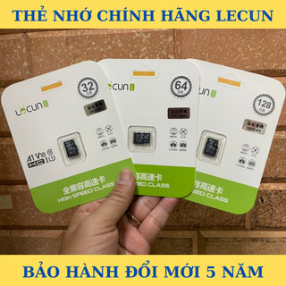 Thẻ nhớ chính hãng lecun , micro sd 4g/8g/16g/32g/64g/128g . bảo hành 5 năm . phukien163