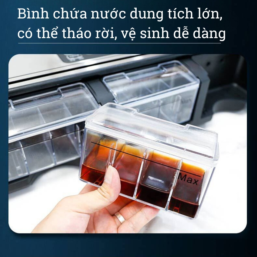Máy Hút Chân Không Thực Phẩm ShineYe PW420A - 2 Vòi Hút Lực Hút Mạnh, Đường Hàn 42cm, Hút Tự Động Mọi Loại Túi
