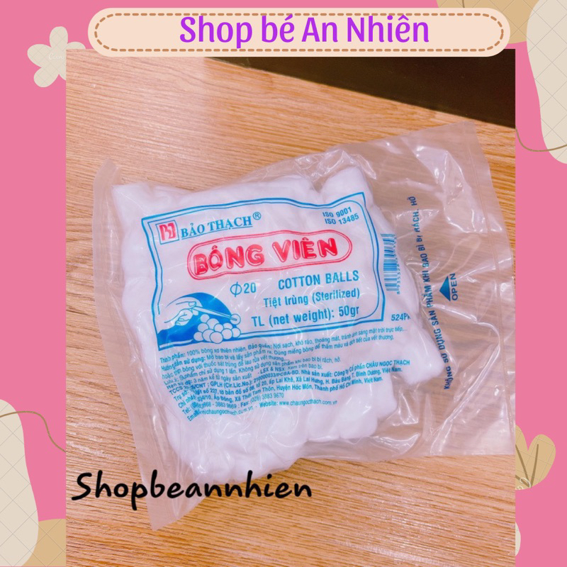 Bông viên đa năng bảo thạch-bông viên nhét tai cho mẹ sau sinh