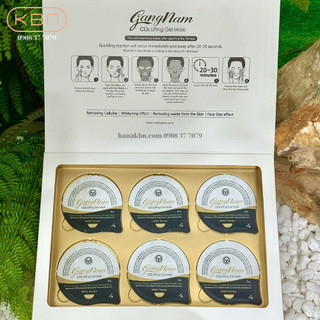 Bộ 6 Hộp Mặt Nạ Nâng Cơ Thải Độc GANGNAM CO2 - Dạng Gel - Săn Chắc, Sáng Da (Hàng Chính Hãng)
