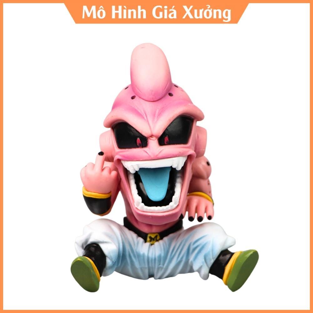 Mô hình Majinbuu ngồi cười - Cao 12cm - nặng 300gram - Dragon Ball - bọc túi opp - no box - Mô Hình Giá Xưởng
