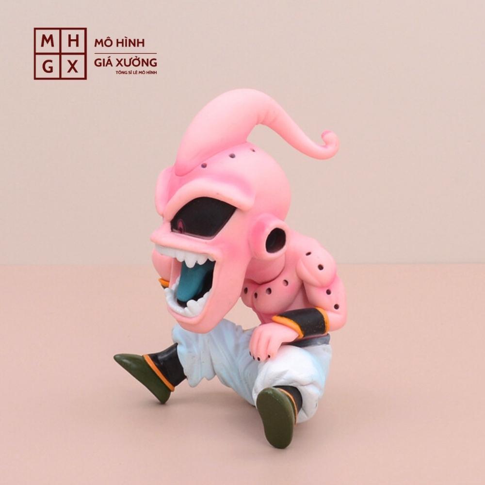 Mô hình Majinbuu ngồi cười - Cao 12cm - nặng 300gram - Dragon Ball - bọc túi opp - no box - Mô Hình Giá Xưởng