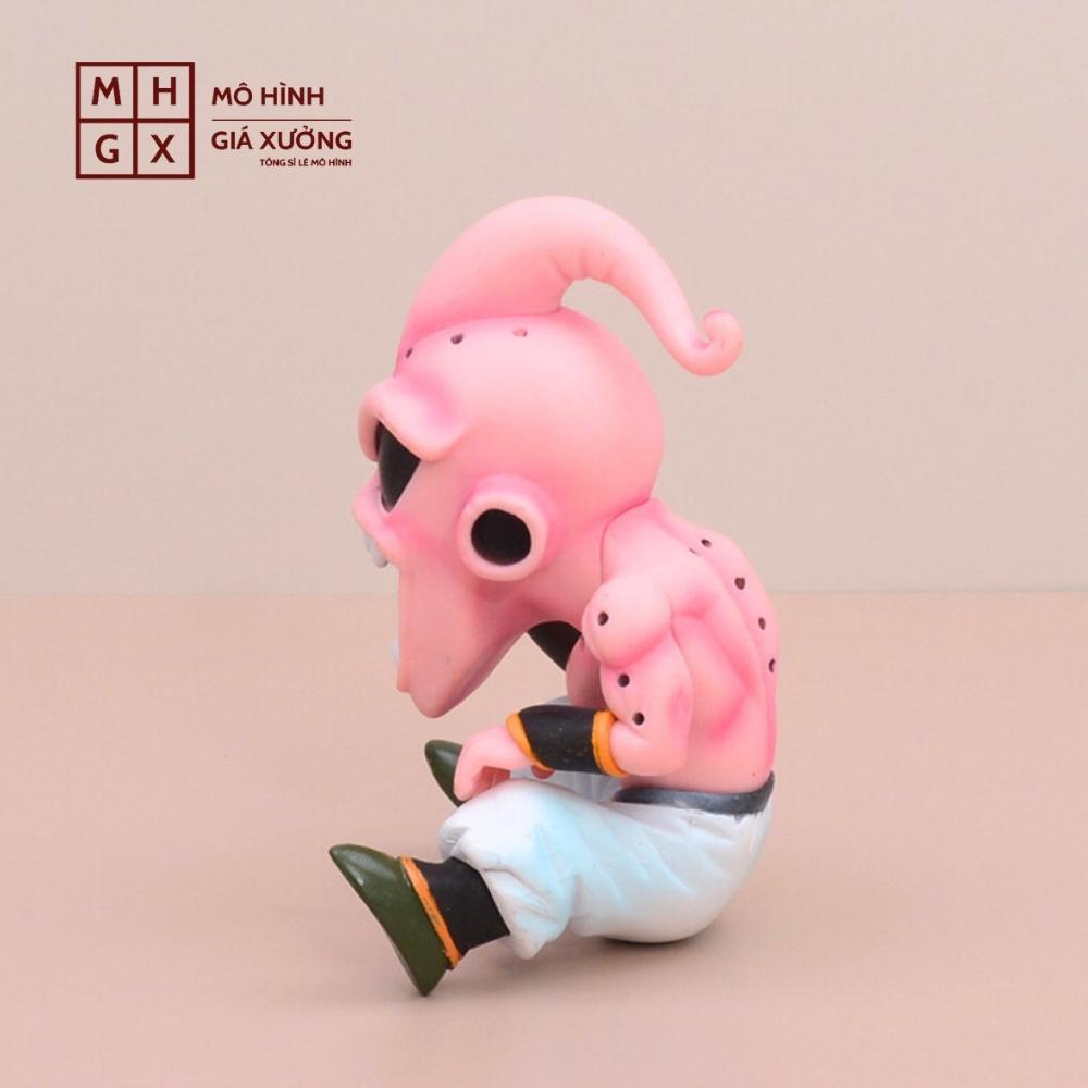 Mô hình Majinbuu ngồi cười - Cao 12cm - nặng 300gram - Dragon Ball - bọc túi opp - no box - Mô Hình Giá Xưởng