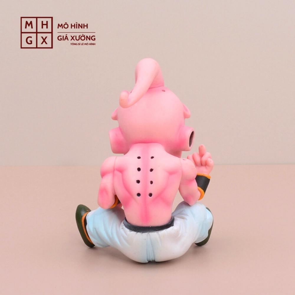 Mô hình Majinbuu ngồi cười - Cao 12cm - nặng 300gram - Dragon Ball - bọc túi opp - no box - Mô Hình Giá Xưởng