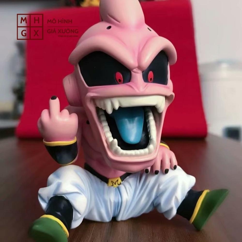 Mô hình Majinbuu ngồi cười - Cao 12cm - nặng 300gram - Dragon Ball - bọc túi opp - no box - Mô Hình Giá Xưởng