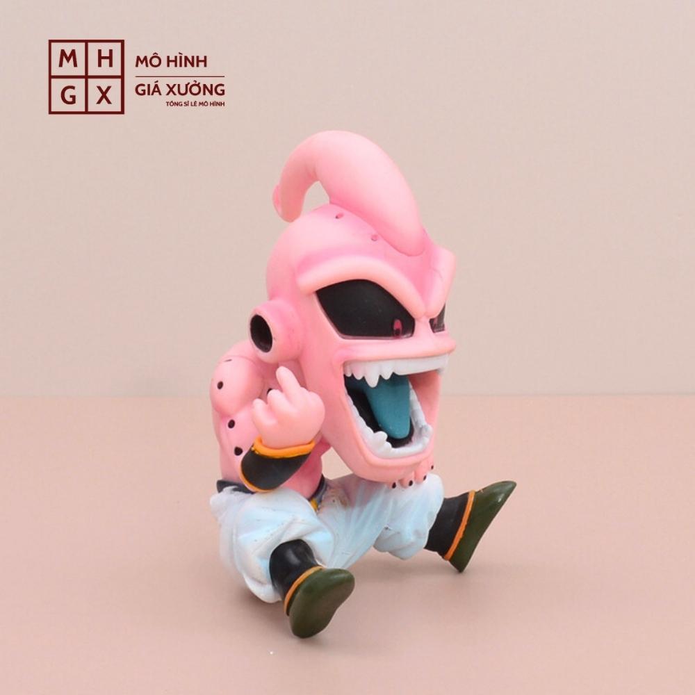 Mô hình Majinbuu ngồi cười - Cao 12cm - nặng 300gram - Dragon Ball - bọc túi opp - no box - Mô Hình Giá Xưởng