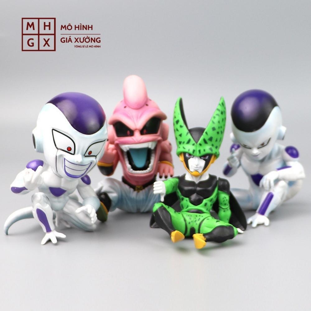 Mô hình Majinbuu ngồi cười - Cao 12cm - nặng 300gram - Dragon Ball - bọc túi opp - no box - Mô Hình Giá Xưởng