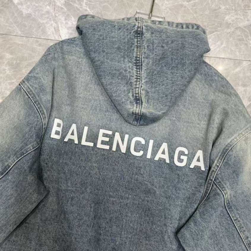 Áo jean mũ ba len 💥 Fulltag SM