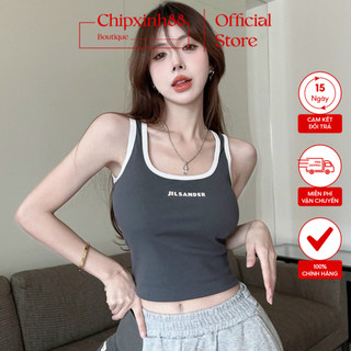 ❤️ áo bra nữ ba lỗ khoét lưng dáng dài có mút nâng ngực quyến rũ 351 ❤️