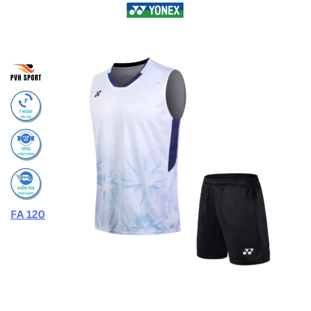 Áo cầu lông, quần cầu lông Yonex FA120 chuyên nghiệp mới nhất sử dụng tập luyện và thi đấu cầu lông FAVAHI SPORT