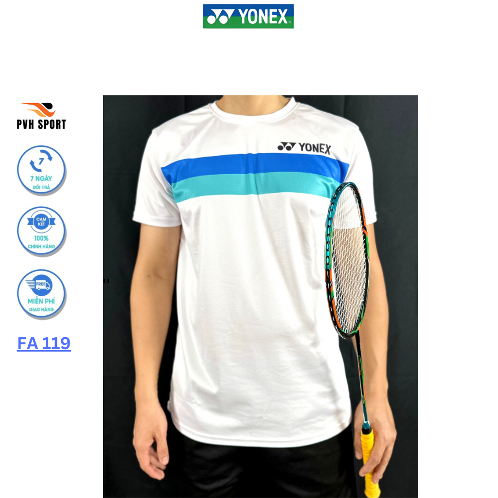 Áo cầu lông, quần cầu lông Yonex FA119 chuyên nghiệp mới nhất sử dụng tập luyện và thi đấu cầu lông FAVAHI SPORT