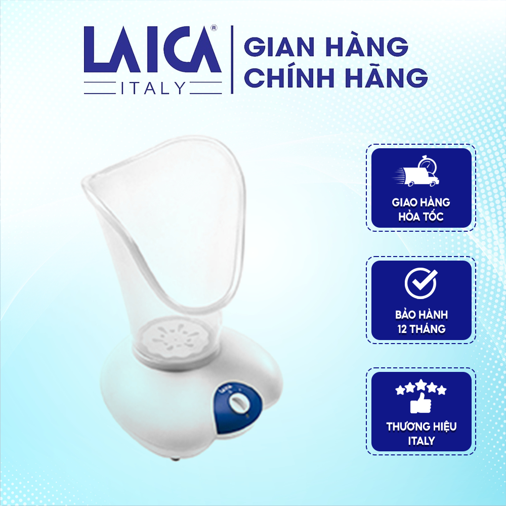 Máy xông mặt Laica MD6062 - Có bầu xông mặt và xông mũi