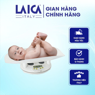Cân trẻ em điện tử LAICA BF2051 - Mức cân tối đa 20 Kg - Tối thiểu 800g - Thước đo chiều cao 150 cm
