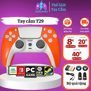 Tay cầm chơi game fifa online 4, Tay cầm chơi game T29 không dây bluetooth, Máy chơi game cầm tay PC, Lap, Điện thoại