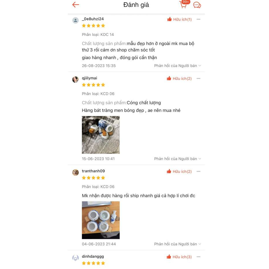 Cóng sứ chim khuyên , hút mật mẫu Decal tàu gắn sẵn tai 1.2cm cho lồng khuyên