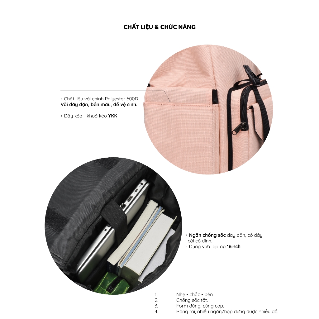 Balo Đi Học, Đi Chơi SCARAB - ADVENTURE Unisex