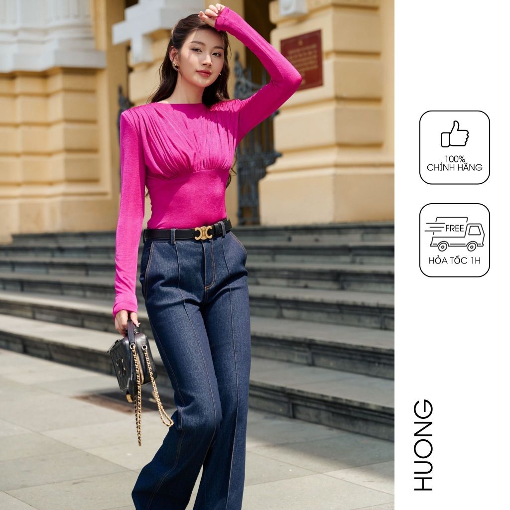 Áo thun Quincy Top HUONG BOUTIQUE BSSM34