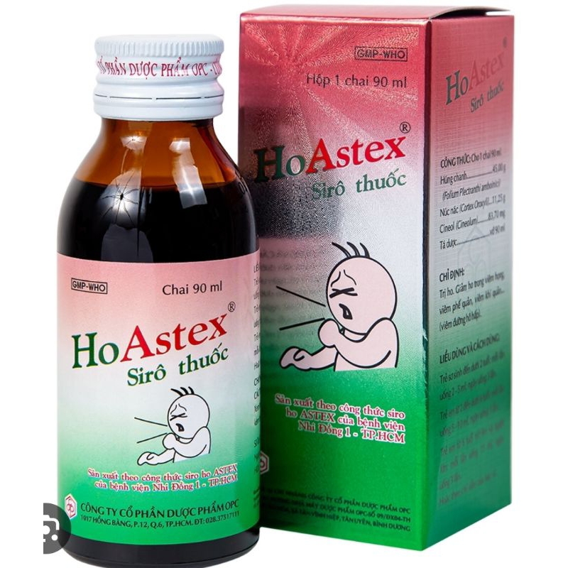 SIRP HO ASTEX CHAI 90/ml
