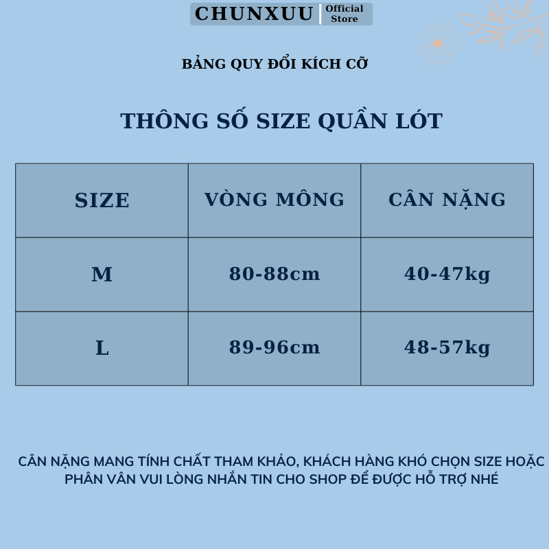 Quần lót nữ cạp cao vải su lạnh cao cấp phối viền chữ mềm mịn thoáng mát ChunXuu- QC129